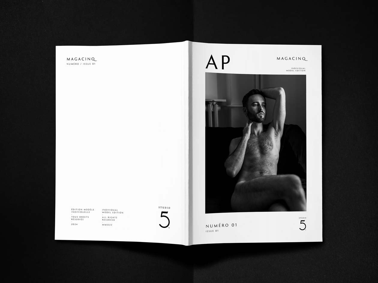 MAGACINQ No.1 Alex – Nu Artistique | Studio5th - Image 3