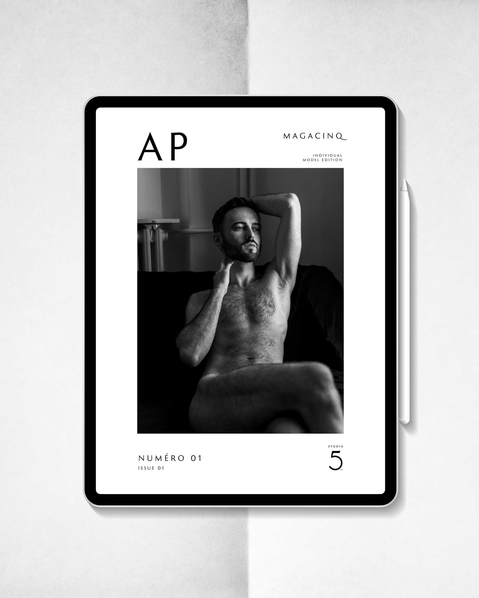 MAGACINQ No.1 Alex – Nu Artistique | Studio5th - Image 1