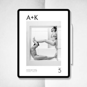 Cover photo of the Magazine by Studio5th, a publication which show case the male artistic nude.