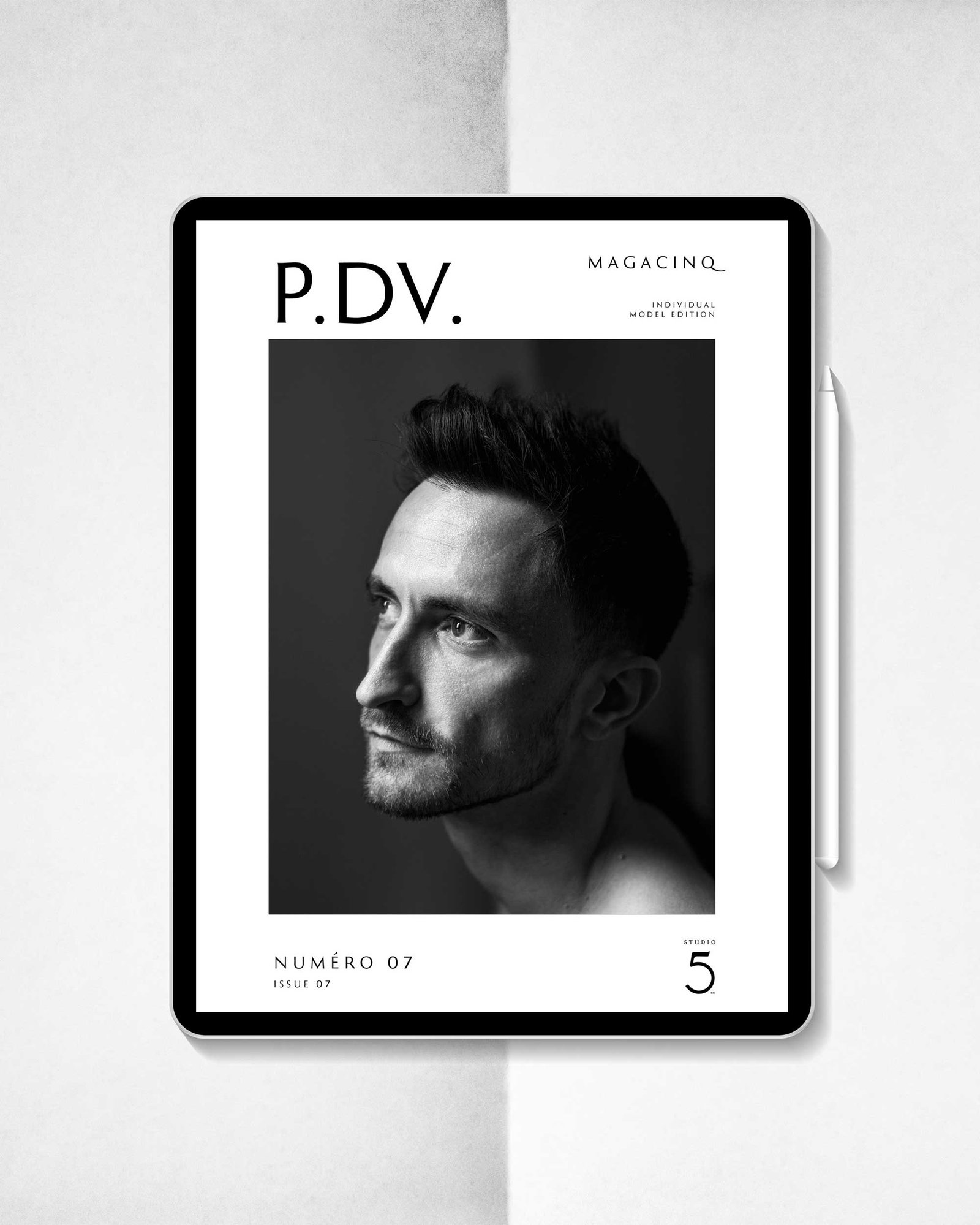 male nude art photo of patoubordeaux by studio5th