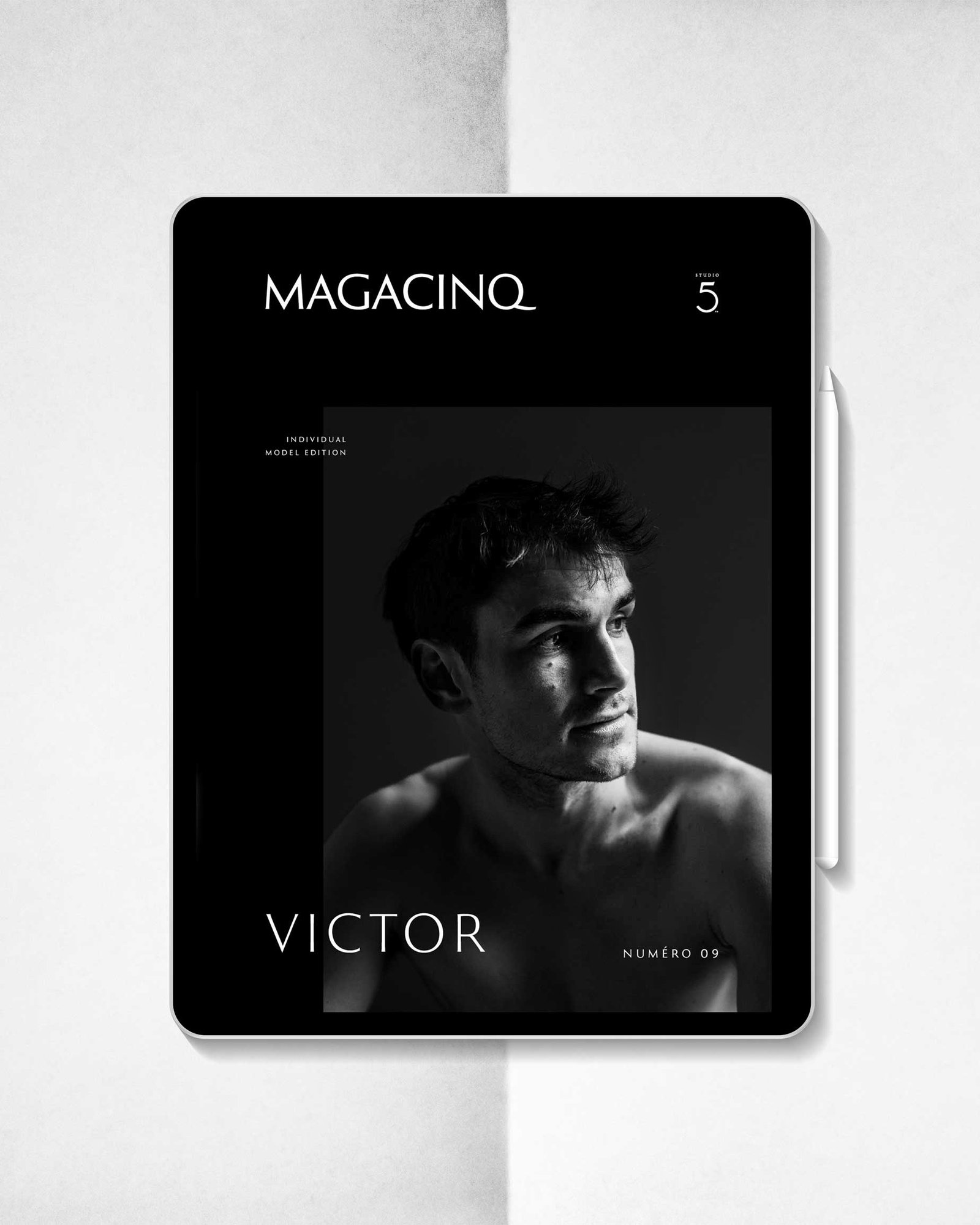 MAGACINQ No.9 Victor – Nu Artistique | Studio5th - Image 1