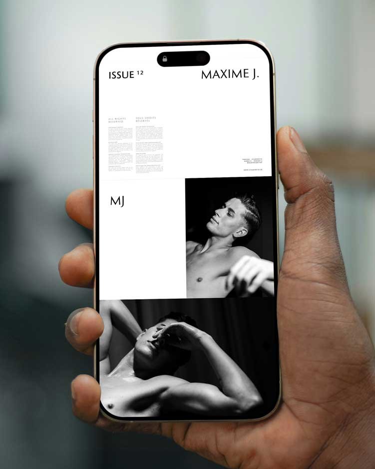 MAGACINQ No.12 Maxime J – Nu Artistique | Studio5th - Image 2