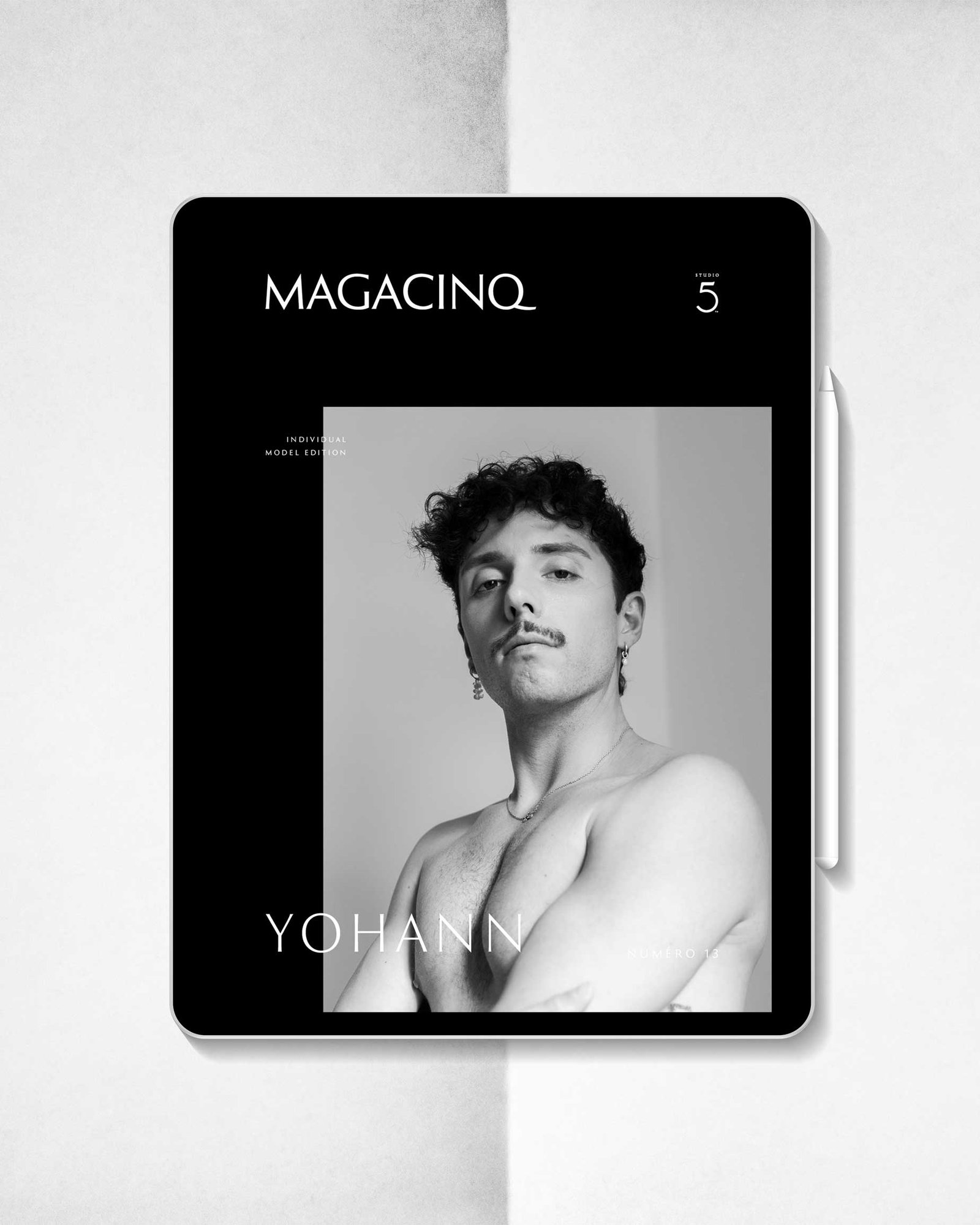 MAGACINQ No.13 Yohann – Nu Artistique | Studio5th - Image 1