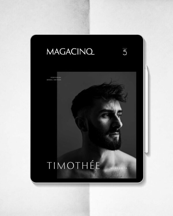 MAGACINQ No.14 Timothée – Nu Artistique | Studio5th