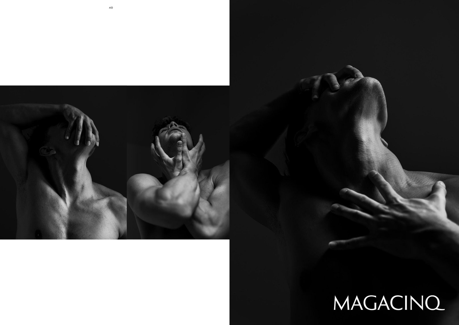 Portrait homme nu artistique – MAGACINQ No.15 Philémon fine art Studio5th