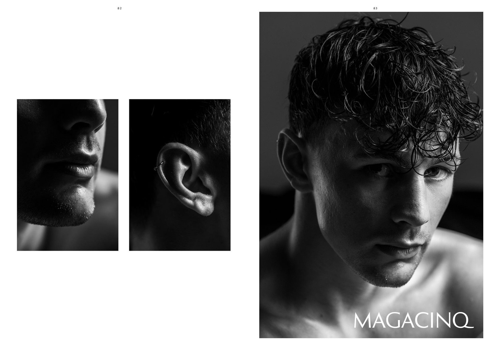 Male nude fine art magazine – MAGACINQ Portrait No.15 Studio5th Paris